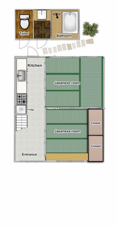 Guesthouse Setsugekka Киото Экстерьер фото